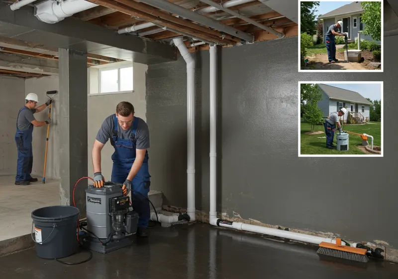 Basement Waterproofing and Flood Prevention process in Flomaton, AL